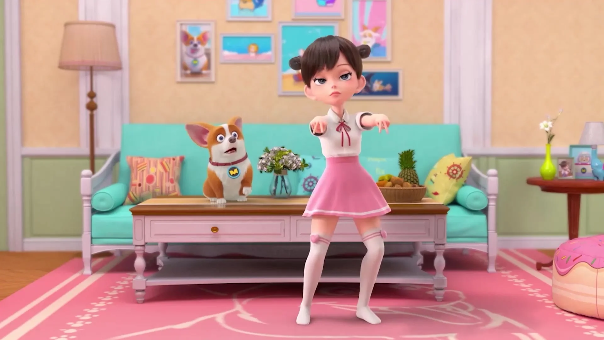 Корги по имени Моко. Новый питомец